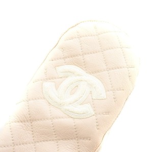 シャネル CHANEL ココマーク 手袋 キルティング レザー ピンク /AN16 ■OH レディースの画像4