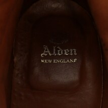 オールデン ALDEN ショートブーツ Uチップ スエード 6 24.0cm 茶 ブラウン /AN16 ■AD メンズ_画像4