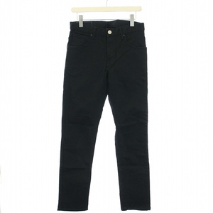 エドウィン EDWIN London Slim Stretch Slim Tapered Collar Pants ワークパンツ ストレッチ W30 M 黒 ブラック EXL32 /TK メンズ