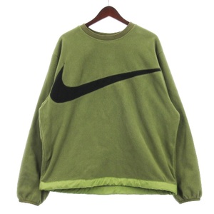 ナイキ NIKE FLEECE WNTR L/S CREW フリース ウィンタライズド クルー トレーナー プルオーバー DQ4895-222 カーキ XXL ■ECS メンズ