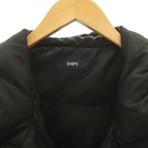 シップス SHIPS 中綿ジャケット マウンテンパーカー フード アウター L 黒 ブラック 114-04-0161 /MI メンズ_画像3