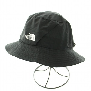 ザノースフェイス SWALLOWTAIL HAT スワローテイルハット バケットハット バケハ 帽子 ロゴ メッシュ ナイロン M 黒 ブラック NN01703