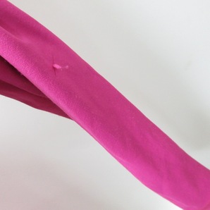 クリスチャンディオール Christian Dior カットソー Tシャツ 刺繍 ストレッチ有 フランス製 長袖 ピンク 42 Lサイズ 0403 ■GY31の画像6