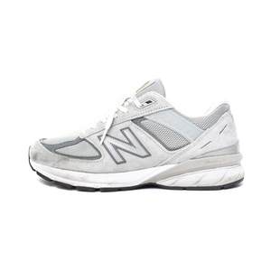 ニューバランス NEW BALANCE USA製 スニーカー ローカット 27cm グレー M990GL5 メンズ