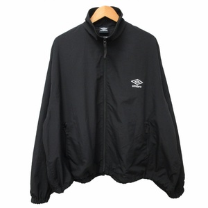 未使用品 ベイシックス BASICKS×アンブロ UMBRO タグ付 24SS NUMBERING NYLON TRACK JACKET ナンバリング ナイロントラックジャケット F