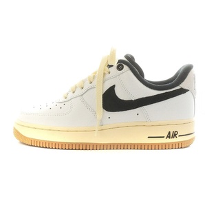 ナイキ NIKE ウィメンズ エア フォース WMNS AIR FORCE 1 '07 LX スニーカー シューズ 23.0cm 白 ホワイト 黒 ブラック DR0148-101の画像1