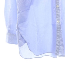 :colon コロン ダブルポケット シャツ カジュアル 長袖 1 S 青 ブルー /AT ■OS ■AD メンズ_画像5