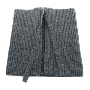 ジョンメイソンスミス JOHN MASON SMITH ジェーンスミス ZIP UP NECK WARMER ジップアップネックウォーマー スヌード ウール グレー