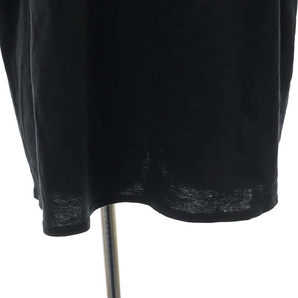 未使用品 セルリ CELERI ドゥーズィエムクラス取扱い PUFF Tシャツ カットソー 五分袖 クルーネック F 黒 ブラックの画像5