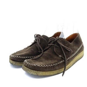 コムデギャルソンオムドゥ COMME des GARCONS HOMME DEUX PADMORE & BARNES モカシンシューズ スエード 7 25cm ダークブラウン /YO4 メンズ