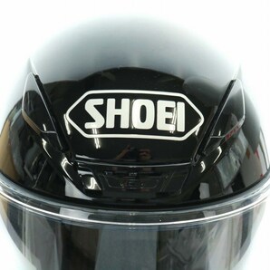 ショウエイ SHOEI 19年製 Z-7 フルフェイスヘルメット ロゴ M 57cm 黒 ブラック /XZ ■GY11 その他の画像4