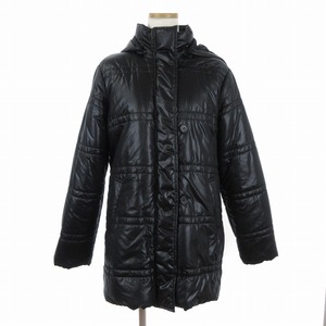  New balance NEW BALANCE bench coat cotton inside hood plain G482NB02A black black L #GY13 lady's 