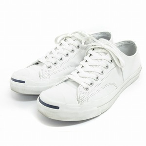 コンバース CONVERSE LEATHER JACK PURCELL レザー ジャックパーセル スニーカー 1B984 白 ホワイト 27cm ■SM1 メンズ