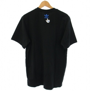 アディダスオリジナルス adidas originals TKY KC TEE Tシャツ カットソー 半袖 クルーネック ロゴ プリント 黒 ブラック GN2715の画像2