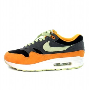 ナイキ NIKE Air Max 1 Duck Pack Honey Dew スニーカー シューズ スエード US10 28cm グレー オレンジ DZ0482-001 /TK メンズ