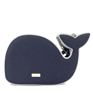 ケイトスペード KATE SPADE ショルダーバッグ ワンショルダー 斜め掛け クジラ ホエール チェーン レザー 紺 ネイビー /YO23 レディースの画像2