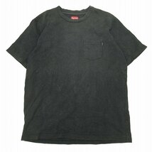 シュプリーム SUPREME S/S Pocket Tee ポケット Tシャツ 半袖 ロゴ タグ クルーネック 丸首 プルオーバー カットソー トップス ●C59_画像1