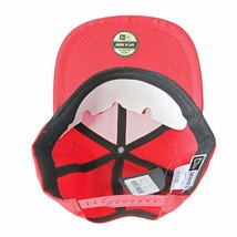 未使用品 ネスタブランド NESTA BRAND タグ付き 近年モデル ワンポイント刺繍 ベースボール キャップ 帽子 野球帽 スナップバック レッド F_画像6