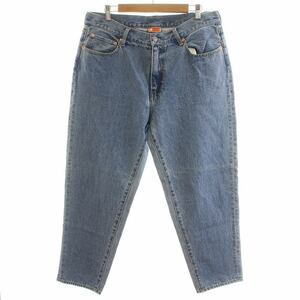 アンディフィーテッド UNDEFEATED TAPERED JEANS テーパード デニムパンツ ジーンズ ロング W36 XL 青 ブルー JP20004