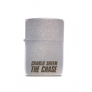 ジッポー ZIPPO ライター オイルライター CHARLIE SHEEN THE CHASE チャーリーシーン シルバーカラー /AQ ■GY18 その他