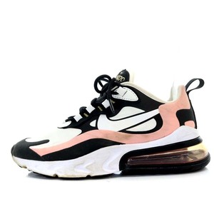 ナイキ NIKE WMNS Air Max 270 React Black White Bleached Coral ウィメンズ エアマックス 270 リアクト ブラック US6 AT6174-005