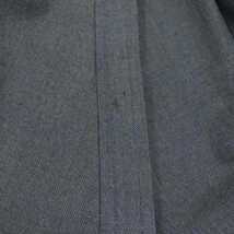 クリスチャンディオール Christian Dior ウール フレア ロング スカート フロントボタン M ブルーグレー /HS ■OS レディース_画像8