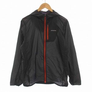 パタゴニア Patagonia HOUDINI JACKET フーディニ ジャケット ナイロン ジップアップ パーカー M 黒 チャコールグレー 24141 /YM メンズ