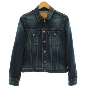 ビッグジョン Big John G JACKET Gジャン ジージャン デニムジャケット ショート丈 ストレッチ 革ラベル L インディゴ BJL601F