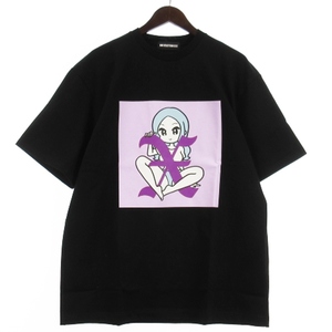 未使用品 conix x GOD SELECTION XXX タグ付き 24SS Tシャツ カットソー 半袖 プリント GX-A24-CXST-01 ブラック XL メンズ