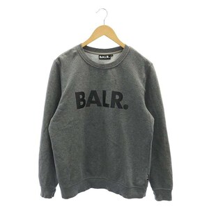 ボーラー BALR. ロゴプリントスウェットプルオーバー 長袖 S グレー /HK ■OS