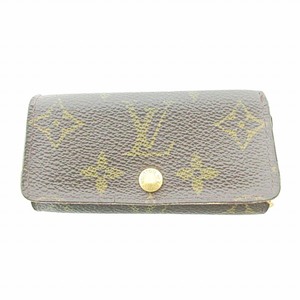 ルイヴィトン LOUIS VUITTON M69517 ミュルティクレ4 モノグラム 4連 キーケース ブラウン 茶 0416 レディース