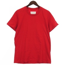 メゾンマルジェラ 10 Maison Margiela 10 Tシャツ カットソー 半袖 S30GC0504 レッド 44 メンズ_画像1