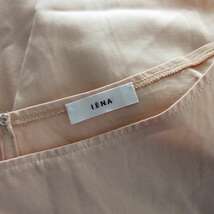 イエナ IENA 20SS 美品 ボートネックノースリーブブラウス カットソー シャツ 20051900304020 ピンク系 フリーサイズ 0411 レディース_画像6
