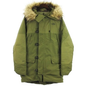 ザノースフェイス THE NORTH FACE COLD WEATHER PARKA ダウン ジャケット コート NF0A3CM6 カーキ S メンズ