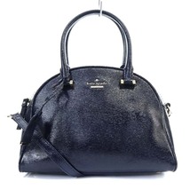 ケイトスペード KATE SPADE ハンドバッグ ショルダーバッグ 2way 斜め掛け エナメルレザー 紺 ネイビー PXRU5135 /YO2 レディース_画像1