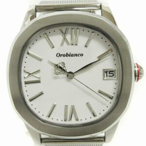 オロビアンコ OROBIANCO オッタンゴラ 38mm 腕時計 日本製 クオーツ アナログ メタルバンド OR0078 シルバーカラー ウォッチ メンズ