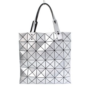 バオバオ イッセイミヤケ BAOBAO ISSEY MIYAKE トートバッグ ハンドバッグ 銀 シルバー レディース