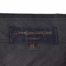 コムデギャルソンオム COMME des GARCONS HOMME パンツ スラックス タック ウール M 黒 ブラック AD1994 HS-08002M メンズ_画像3