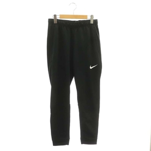 ナイキ NIKE DRI FIT テーパード フリース パンツ イージー ドロスト コットン混 S 黒 ブラック /NR ■OS ■AD メンズ