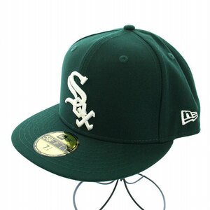 ニューエラ NEW ERA 59FIFTY CHICAGO WHITE SOX ベースボールキャップ 野球帽 帽子 7 3/8 58.7cm 緑 グリーン /TK メンズ