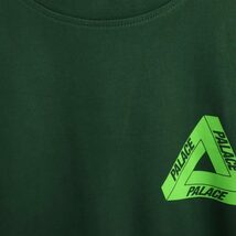 パレス Palace TRI-TWISTER T-SHIRT プリント Tシャツ カットソー 半袖 ロゴ コットン L 緑 グリーン ■OS メンズ_画像7