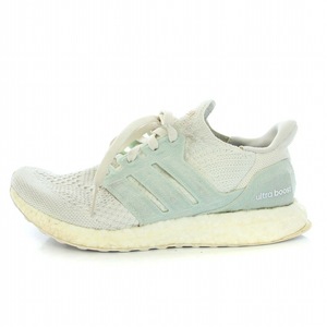 アディダス adidas PARLEY Continental ULTRA BOOST 6.0 DNA Non Dyed スニーカー シューズ US7 25cm 白 ホワイト 水色 FZ0250 /TK メンズ