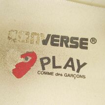 19AW コンバース × プレイコムデギャルソン CONVERSE × PLAY COMME DES GARCONS チャックテイラー オールスター ローカット スニーカー_画像7