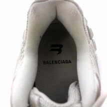 バレンシアガ BALENCIAGA 22SS ディフェンダー バウンサー チャンキーソール メッシュ ローカット スニーカー 42 27.5cm ベージュ 685613_画像7