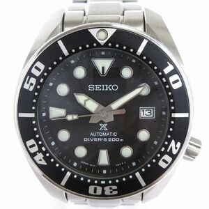 Seiko SEIKO Prospex Prospex Часы Аналоговые автоматические циферблаты SBDC031 даты, черные черные часы ■SM1 Мужские