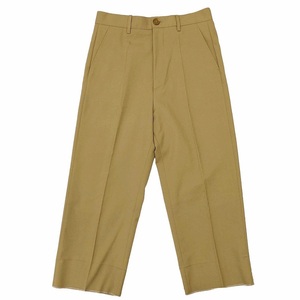  Marni MARNI tropical wool pants slacks Italy made S18PUMUWKA08545455 beige 44 XS size corresponding 0411 men's 