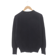 アプレッセ A.PRESSE 23SS Cotton Knit L/S T-Shirt ニット カットソー 1 S 紺 ネイビー /☆K ■AD メンズ_画像2