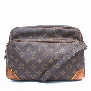 ルイヴィトン LOUIS VUITTON モノグラム ナイル ショルダーバッグ ワンショルダー 斜め掛け 茶色 ブラウン M45244