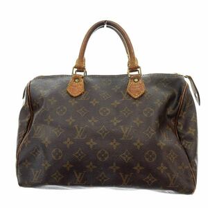 ルイヴィトン LOUIS VUITTON モノグラム スピーディ30 ハンドバッグ M41526 ■OH /AK1 レディース