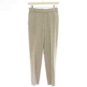 セオリー theory LIGHT SAXONY PULL ON TROUSER SL テーパードパンツ XX0 XXS グレー /KQ レディース